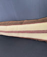 Turkish Hemp Pillow Cushion Natural Beige Brown Cushion Cover 12x46 #30299
