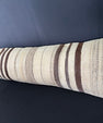 Turkish Hemp Pillow Cushion Natural Beige Brown Cushion Cover 12x46 #30300