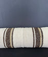 Turkish Hemp Pillow Cushion Natural Beige Brown Cushion Cover 12x46 #30306