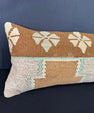 Turkish Hemp Pillow Cushion Natural Beige Brown Cushion Cover 12x46 #30327