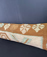 Turkish Hemp Pillow Cushion Natural Beige Brown Cushion Cover 12x46 #30327