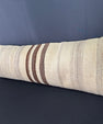 Turkish Hemp Pillow Cushion Natural Beige Brown Cushion Cover 12x46 #30303