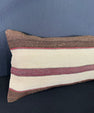 Turkish Hemp Pillow Cushion Natural Beige Brown Cushion Cover 12x46 #30396