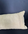 Turkish Hemp Pillow Cushion Natural Beige  Cushion Cover 12x46 #30319