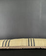 Turkish Hemp Pillow Cushion Natural Beige Black Cushion Cover 12x46 #30313
