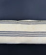 Turkish Hemp Pillow Cushion Natural Beige Gray Cushion Cover 12x46 #30309