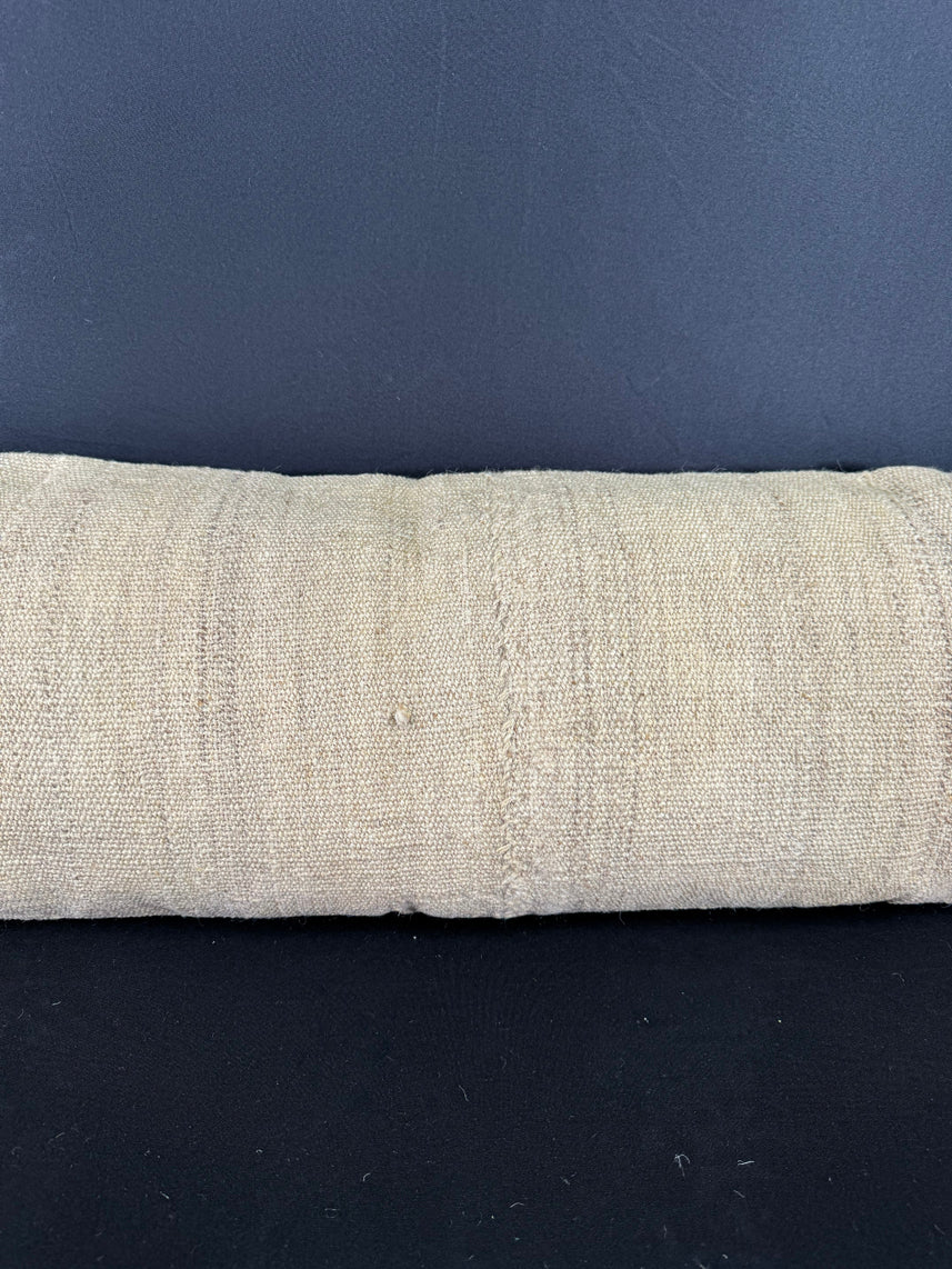 Turkish Hemp Pillow Cushion Natural Beige  Cushion Cover 12x46 #30288