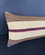 Turkish Hemp Pillow Cushion Natural Beige Brown Cushion Cover 12x46 #30335