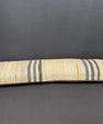 Turkish Hemp Pillow Cushion Natural Beige Black Cushion Cover 12x46 #30333