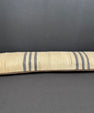 Turkish Hemp Pillow Cushion Natural Beige Black Cushion Cover 12x46 #30311