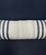 Turkish Hemp Pillow Cushion Natural Beige Black Cushion Cover 12x46 #30311