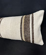 Turkish Hemp Pillow Cushion Natural Beige Brown Cushion Cover 12x46 #30320
