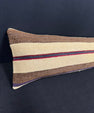 Turkish Hemp Pillow Cushion Natural Beige Brown Cushion Cover 12x46 #30339