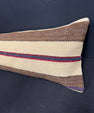 Turkish Hemp Pillow Cushion Natural Beige Brown Cushion Cover 12x46 #30339