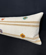 Turkish Hemp Pillow Cushion Natural Beige Brown Cushion Cover 12x46 #30305