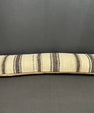 Turkish Hemp Pillow Cushion Natural Beige Black Cushion Cover 12x46 #30310