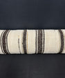 Turkish Hemp Pillow Cushion Natural Beige Black Cushion Cover 12x46 #30310