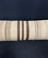 Turkish Hemp Pillow Cushion Natural Beige Brown Cushion Cover 12x46 #30328