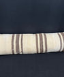 Turkish Hemp Pillow Cushion Natural Beige Brown Cushion Cover 12x46 #30292