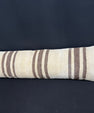 Turkish Hemp Pillow Cushion Natural Beige Brown Cushion Cover 12x46 #30292