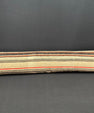 Turkish Hemp Pillow Cushion Natural Beige Black Cushion Cover 12x46 #30289