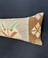 Turkish Hemp Pillow Cushion Natural Beige Brown Cushion Cover 12x46 #30525