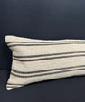 Turkish Hemp Pillow Cushion Natural Beige Brown Cushion Cover 12x46 #30286