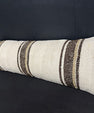 Turkish Hemp Pillow Cushion Natural Beige Brown Cushion Cover 12x46 #30316