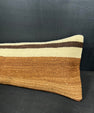 Turkish Hemp Pillow Cushion Natural Beige Brown Cushion Cover 12x46 #30332