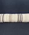 Turkish Hemp Pillow Cushion Natural Beige Brown Cushion Cover 12x46 #30314