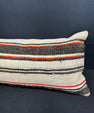 Turkish Hemp Pillow Cushion Natural Beige Brown Cushion Cover 12x46 #30317