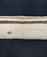 Turkish Hemp Pillow Cushion Natural Beige Brown Cushion Cover 12x46 #30324