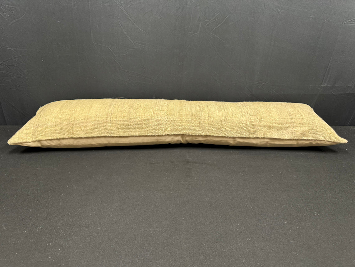 Turkish Hemp Pillow Cushion Natural Beige  Cushion Cover 12x46 #30322