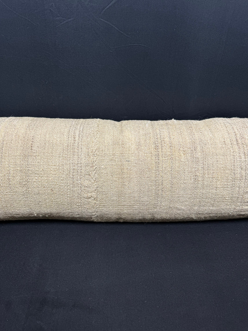 Turkish Hemp Pillow Cushion Natural Beige  Cushion Cover 12x46 #30322