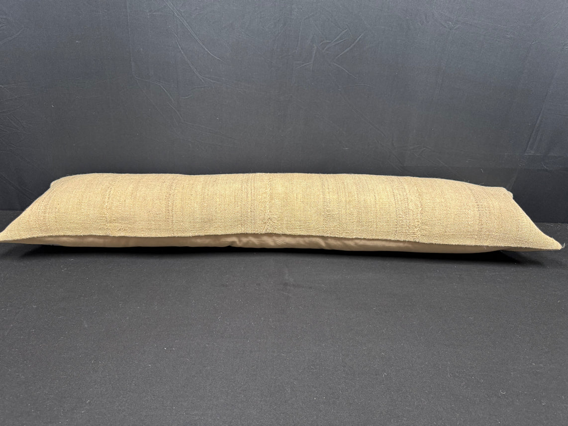 Turkish Hemp Pillow Cushion Natural Beige  Cushion Cover 12x46 #30321