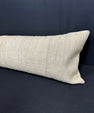 Turkish Hemp Pillow Cushion Natural Beige  Cushion Cover 12x46 #30321