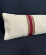 Turkish Hemp Pillow Cushion Natural Beige Brown Cushion Cover 12x46 #30326