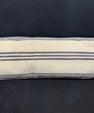 Turkish Hemp Pillow Cushion Natural Beige Gray Cushion Cover 12x46 #30331