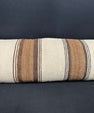 Turkish Hemp Pillow Cushion Natural Beige Brown Cushion Cover 12x46 #30329