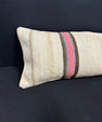 Turkish Hemp Pillow Cushion Natural Beige Brown Cushion Cover 12x46 #30337