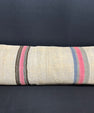 Turkish Hemp Pillow Cushion Natural Beige Brown Cushion Cover 12x46 #30337