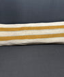 Turkish Hemp Pillow Cushion Natural Beige Brown Cushion Cover 14x45 #18023