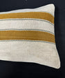 Turkish Hemp Pillow Cushion Natural Beige Brown Cushion Cover 14x45 #18023
