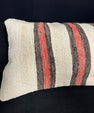 Turkish Hemp Pillow Cushion Natural Beige Brown Cushion Cover 14x45 #18041