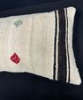Turkish Hemp Pillow Cushion Natural Beige BlackCushion Cover 14x45 #18020