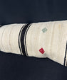 Turkish Hemp Pillow Cushion Natural Beige BlackCushion Cover 14x45 #18020
