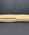 Turkish Hemp Pillow Cushion Natural Beige Brown Cushion Cover 14x45 #18027