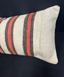 Turkish Hemp Pillow Cushion Natural Beige Brown Cushion Cover 14x45 #18002