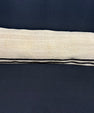 Turkish Hemp Pillow Cushion Natural Beige Black Cushion Cover 14x45 #18059