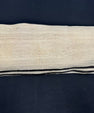 Turkish Hemp Pillow Cushion Natural Beige Black Cushion Cover 14x45 #18059